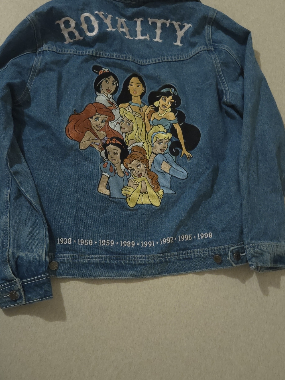 Cakeworthy 90's Disney Princess Denim Jacket